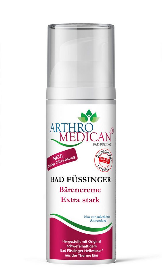 Arthro Medican Körperpflegemittel Bad Füssinger Bärencreme von Arthro Medican