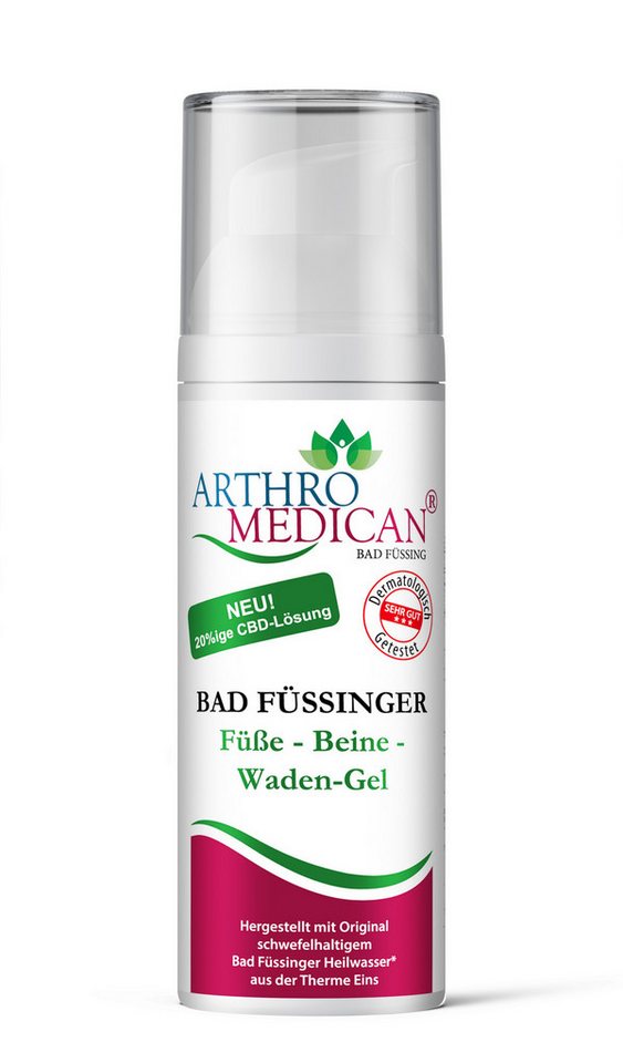 Arthro Medican Körperpflegemittel Bad Füssinger Füße-Beine-Waden-Gel von Arthro Medican