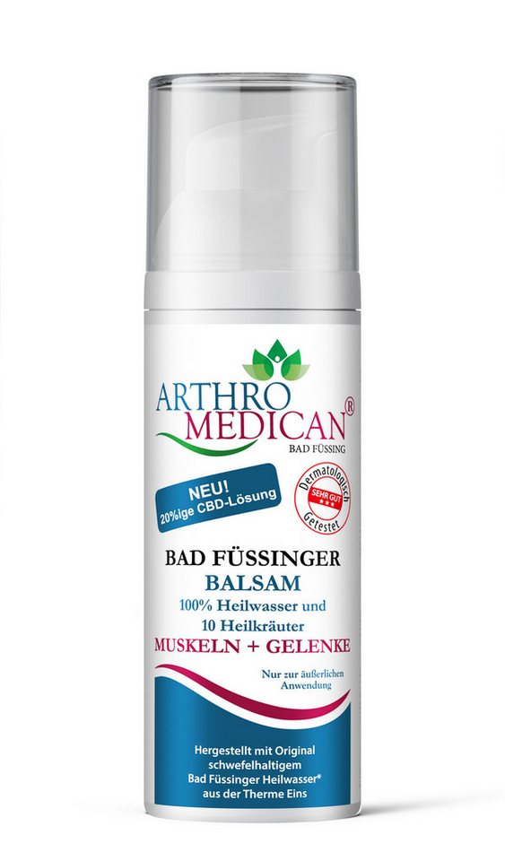 Arthro Medican Körperpflegemittel Bad Füssinger Musklen + Gelenke Balsam Arthro Medican Körperpflegemittel Bad Füssinger Musklen + Gelenke Balsam von Arthro Medican