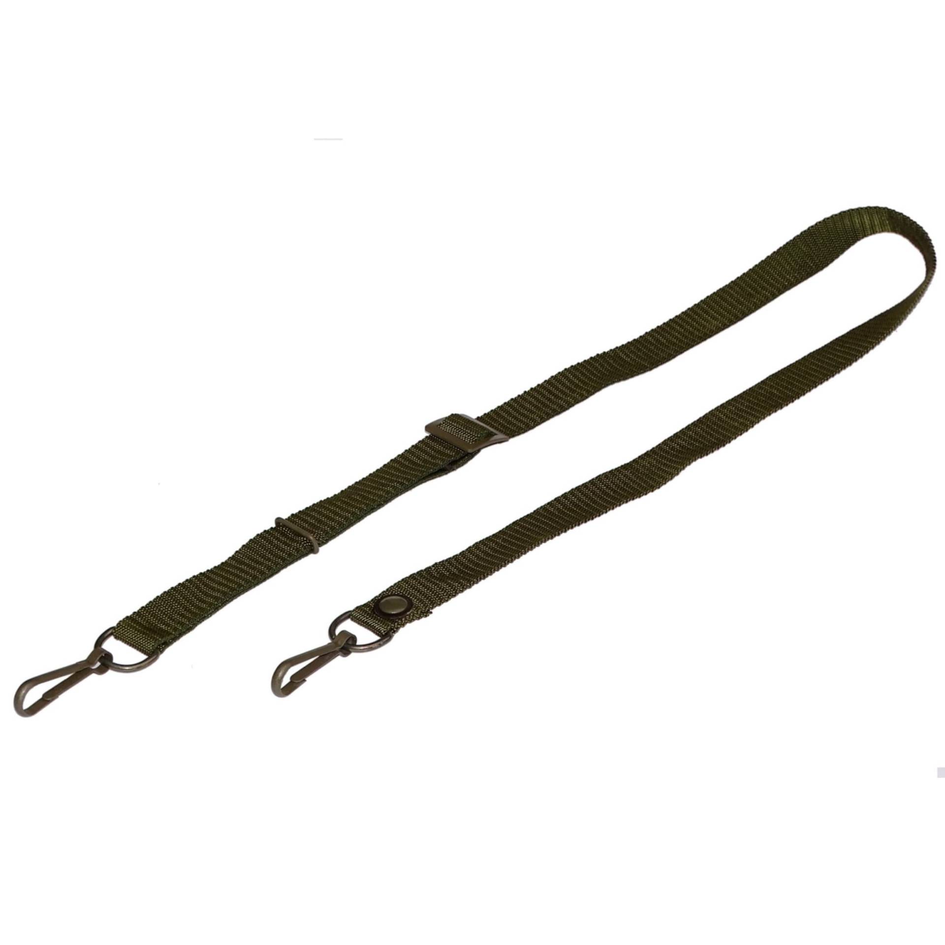 Ex-Army Schultergurt Lange Schlinge Metall Clips Oliv Polyester Gurtband 110cm 43" von ArthurBernardEU