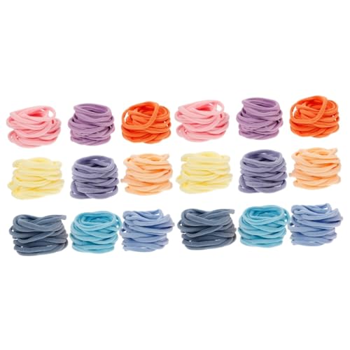 ARTIBETTER 2 Sätze Gewebtes Schleife Bunt Bands Für Gummibänder Spielzeuge Topflappenschlaufen Loom Loops Topflappen Webstuhl-nachfüllschlaufen Webband Nylon 180 Stück * 2 von Artibetter