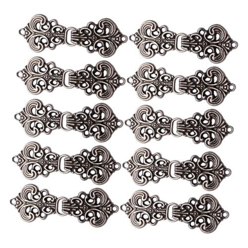 ARTIBETTER 20 Paare Hanfu Kleid Clips mit Traditionellem Chinesischem Wolkenmuster Sicherer Klickverschluss Vielseitige Umhang und Schalclips für Pullover Strickjacken und Kostüme Retro Stil ARTIBETTER 20 Paare Hanfu Kleid Clips mit Traditionellem Chinesischem Wolkenmuster Sicherer Klickverschluss Vielseitige Umhang und Schalclips für Pullover Strickjacken und Kostüme Retro Stil von Artibetter