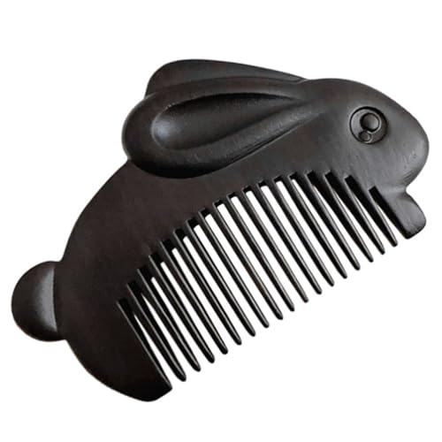 Artibetter Holzkamm Für Frauen Tragbarer Massagestruktur Kleiner Kamm Im Hasen-design Für Unterwegs Strapazierfähig Und Antistatisch Für Haartypen Artibetter Holzkamm Für Frauen Tragbarer Massagestruktur Kleiner Kamm Im Hasen-design Für Unterwegs Strapazierfähig Und Antistatisch Für Haartypen von Artibetter