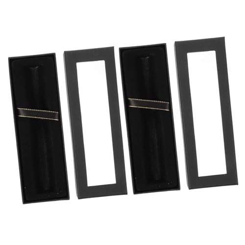 Artibetter 2stücke Stifteboxen Als Leer Mit Transparentem Fenster Aus Strapazierfähigem Papier Und Seidenstoff Für Stifte Kugelschreiber Organizer Tragbar Für Geschäftsreisen von Artibetter