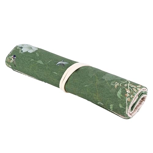 Artibetter 1 Stück Retro Federmäppchen für Schule Grün Kompakte Stiftbox zur Aufbewahrung von Schreibwaren Uhren und Kosmetik Leicht und Langlebig für Schüler von Artibetter