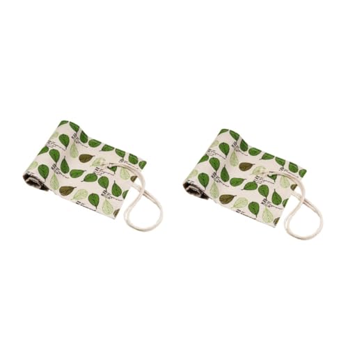 Artibetter 2 Stück Rollmäppchen für Stifte Handgemachte Fächer Canvas Aufbewahrung für Künstler und Studenten Praktische und Platzsparende Federtasche für Zeichnungen und Skizzen Artibetter 2 Stück Rollmäppchen für Stifte Handgemachte Fächer Canvas Aufbewahrung für Künstler und Studenten Praktische und Platzsparende Federtasche für Zeichnungen und Skizzen von Artibetter