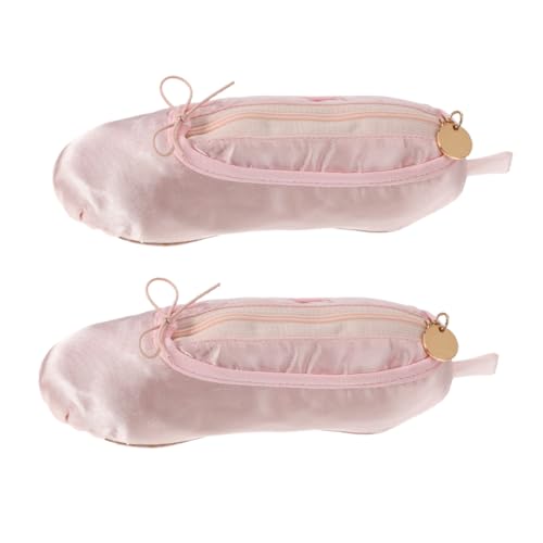 Artibetter 2stücke Ballettschuh-Make-up-Tasche Ballerina-Bleistift-Aufbewahrungstasche Für Kleine Mädchen Tanz-Make-up-Tasche Aufbewahrungstasche Für Tanzschuhe Und Utensilien von Artibetter