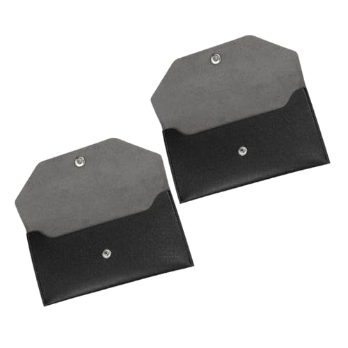 Artibetter 2 Stück Wiederverwendbares Pu-Leder Cash Envelope Wallet Budget Geldbörse für Damen Wasserabweisender Leichter Geldbeutel zur Finanzplanung und Geldorganisation Praktisch und von Artibetter