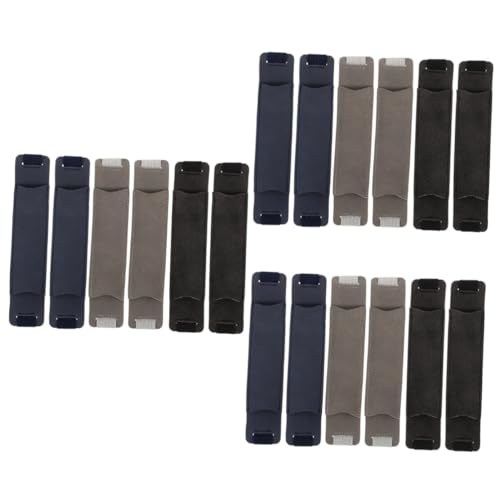 Artibetter 3 Sätze Vintage Pu Leder Stiftetui Mit Gummiband Für Notizbücher Stiftschoner Für Füller Kugelschreiber Für Meetings Reisen Und Schule 6 Stücke * 3 von Artibetter