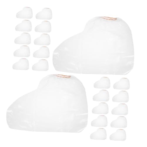 Artibetter 30 Stück wasserdichte Kunststoff-schuhüberzieher Transparent mit Elastischem rutschfeste Regen-überschuhe für Damen Herren Sneaker Hohe Absätze für Hausreinigung und Artibetter 30 Stück wasserdichte Kunststoff-schuhüberzieher Transparent mit Elastischem rutschfeste Regen-überschuhe für Damen Herren Sneaker Hohe Absätze für Hausreinigung und von Artibetter