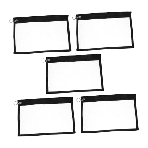 Artibetter 5 Stück Multifunktionale Federmäppchen Prüfungsmäppchen Wiederverwendbare Reißverschlusstaschen Federmäppchen Für Reißverschlusstaschen wasserdichte Reißverschlusstasche Artibetter 5 Stück Multifunktionale Federmäppchen Prüfungsmäppchen Wiederverwendbare Reißverschlusstaschen Federmäppchen Für Reißverschlusstaschen wasserdichte Reißverschlusstasche von Artibetter