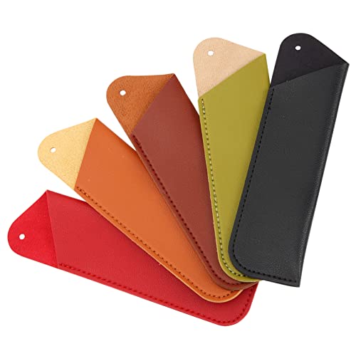 Artibetter 5 Stück Teiliges Stiftetui Einzelfederpen Halter für Schule Praktischer und Schützender Stiftemäppchen aus Hochwertigem Material Artibetter 5 Stück Teiliges Stiftetui Einzelfederpen Halter für Schule Praktischer und Schützender Stiftemäppchen aus Hochwertigem Material von Artibetter