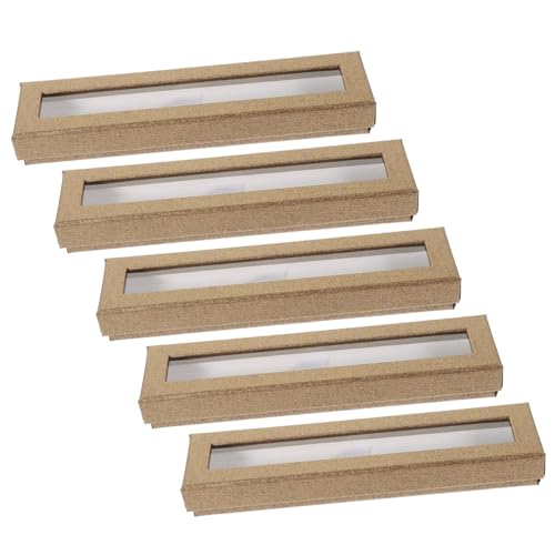 Artibetter 5 Teilige Box Leerer Stifte Organizer Einzelner Stifthalter Dekorativer Stifte Organizer Papier Stifteetui Füllfederhalter Federmäppchen Stifteetui Organizer von Artibetter