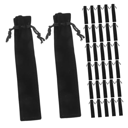 Artibetter 50 Stück Teiliges Schwarze Samt-stifttaschen mit Kordelzug Weiche Leichte Federmäppchen für Büro Schule Reise und Geschenkverpackung Schützende Hüllen für Stifte und Schreibgeräte Artibetter 50 Stück Teiliges Schwarze Samt-stifttaschen mit Kordelzug Weiche Leichte Federmäppchen für Büro Schule Reise und Geschenkverpackung Schützende Hüllen für Stifte und Schreibgeräte von Artibetter