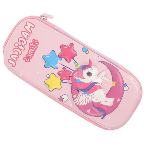 Artibetter Stifttasche für Mädchen Große Kapazität Mehrschichtige Schreibwarentasche Praktische Federmäppchen Tragbare Stiftetasche mit Reißverschluss von Artibetter