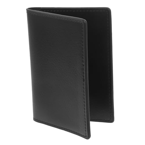 Artibetter Kartenpaket Karten Brieftasche Kartenetuis Karten Decken Der Kartenbehälter Visitenkartenhalter Für Männer Karten Und Ticketinhaber Kartenhülle Rindsleder Schwarz von Artibetter