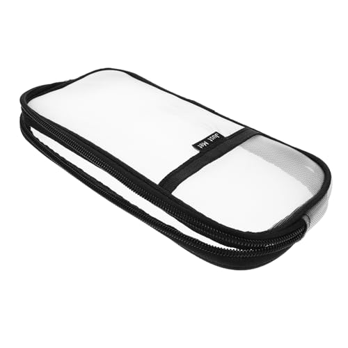 Artibetter Netztasche Mit Reißverschluss Großes Federmäppchen Für Stifte Bleistifte Lineale Und Andere Kleinigkeiten Tragbar Und Praktisch Für Schule Büro Und Reisen von Artibetter