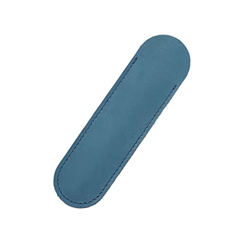 Artibetter Federpen Case Blau Handgefertigte Stiftetui Für Füller Und Kugelschreiber Große Einzelstift-Tasche Für Büro Und Studium Design Hochwertigem von Artibetter