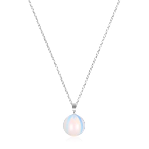 Artibetter Mondstein Halskette Damen Retro Anhänger mit Geschenkbox Robuste Stein Charm Kette für Hochzeit und Alltag Artibetter Mondstein Halskette Damen Retro Anhänger mit Geschenkbox Robuste Stein Charm Kette für Hochzeit und Alltag von Artibetter