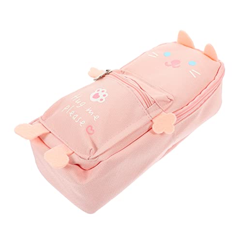 Artibetter Multifunktionaler Bleistiftbeutel aus Canvas Attraktives Federmäppchen für Schule und Alltag Große Kapazität Langlebig mit Reißverschluss für Mädchen von Artibetter