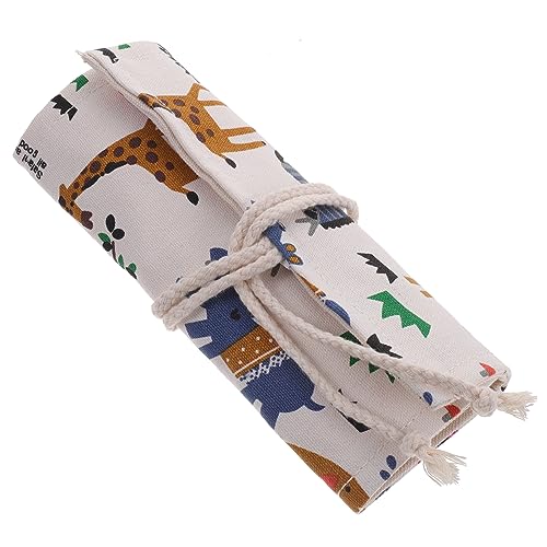 Artibetter 72löcher Multi-funktionale Große Stifttasche Canvas Roll-up Federmäppchen Für Schüler Fächer Handgefertigte Aufbewahrung Für Kunstbedarf Und Schreibwaren Robust Und Tragbar von Artibetter