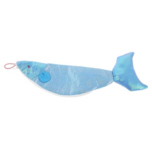 Artibetter Stoffstiftbeutel Bleistiftbeutel für Mädchen Federmäppchen süß Bleistiftbeutel klein Federmäppchen fürs Büro süße Bleistifttasche Stifttaschen Metall Sky-Blue von Artibetter