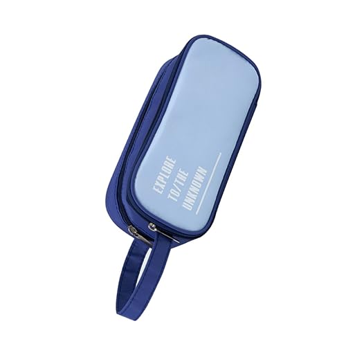 Artibetter Tragbares Doppellagiges Federmäppchen Tasche Bleistift Kapazität Lagen Stiftetui schreibwaren Set schreibwaren Organizer federmappe Mehrzweckstiftbeutel Oxford-Stoff Blue Artibetter Tragbares Doppellagiges Federmäppchen Tasche Bleistift Kapazität Lagen Stiftetui schreibwaren Set schreibwaren Organizer federmappe Mehrzweckstiftbeutel Oxford-Stoff Blue von Artibetter
