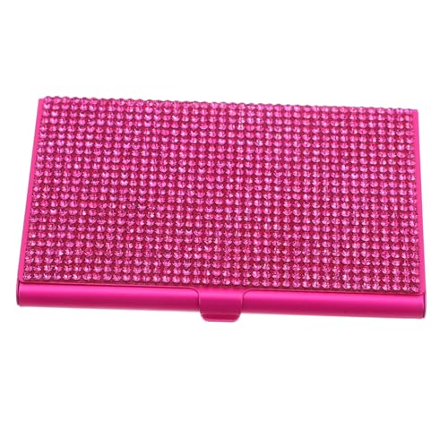 Artibetter Visitenkarten Box Aus Aluminiumlegierung Glitzerndes Aufbewahrungsetui Bling-visitenkartenträger Kartenhalter Für Damen Geschäftsgeschenke Artibetter Visitenkarten Box Aus Aluminiumlegierung Glitzerndes Aufbewahrungsetui Bling-visitenkartenträger Kartenhalter Für Damen Geschäftsgeschenke von Artibetter