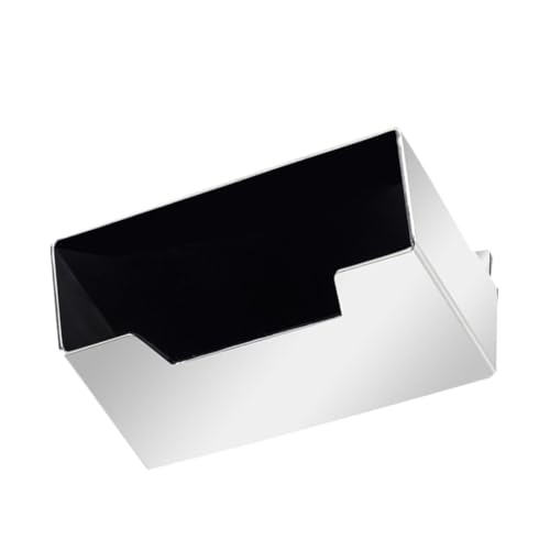 Artibetter Kartenständer Aus Edelstahl Visitenkartenbox Kartenetui Für Büro Fotokartenhalter Praktischer Visitenkartensockel Metallkartenhalter Mit Offenen Design Für Schreibtisch von Artibetter
