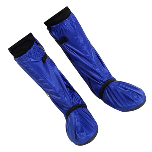 Artibetter wasserdichte Reflektierende Oxford schuhüberzüge mit Verstellbarem Band Hohe Regen Schneeschutzstiefel für Herren und Damen Strapazierfähige rutschfeste Schuhhüllen in Blau für Artibetter wasserdichte Reflektierende Oxford schuhüberzüge mit Verstellbarem Band Hohe Regen Schneeschutzstiefel für Herren und Damen Strapazierfähige rutschfeste Schuhhüllen in Blau für von Artibetter