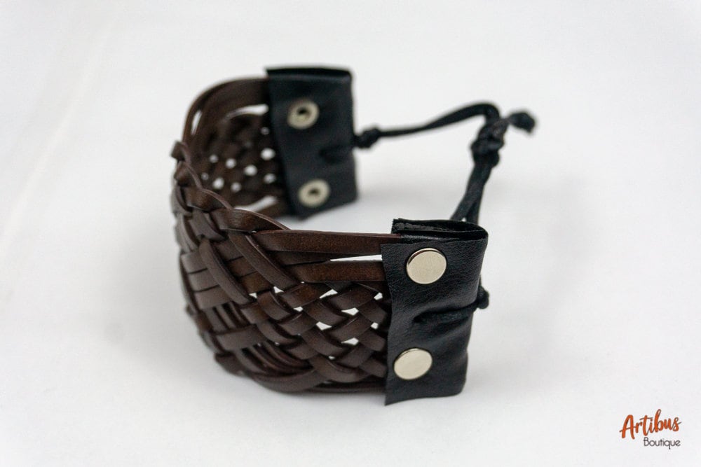 Lederarmband Braun von ArtibusBoutique