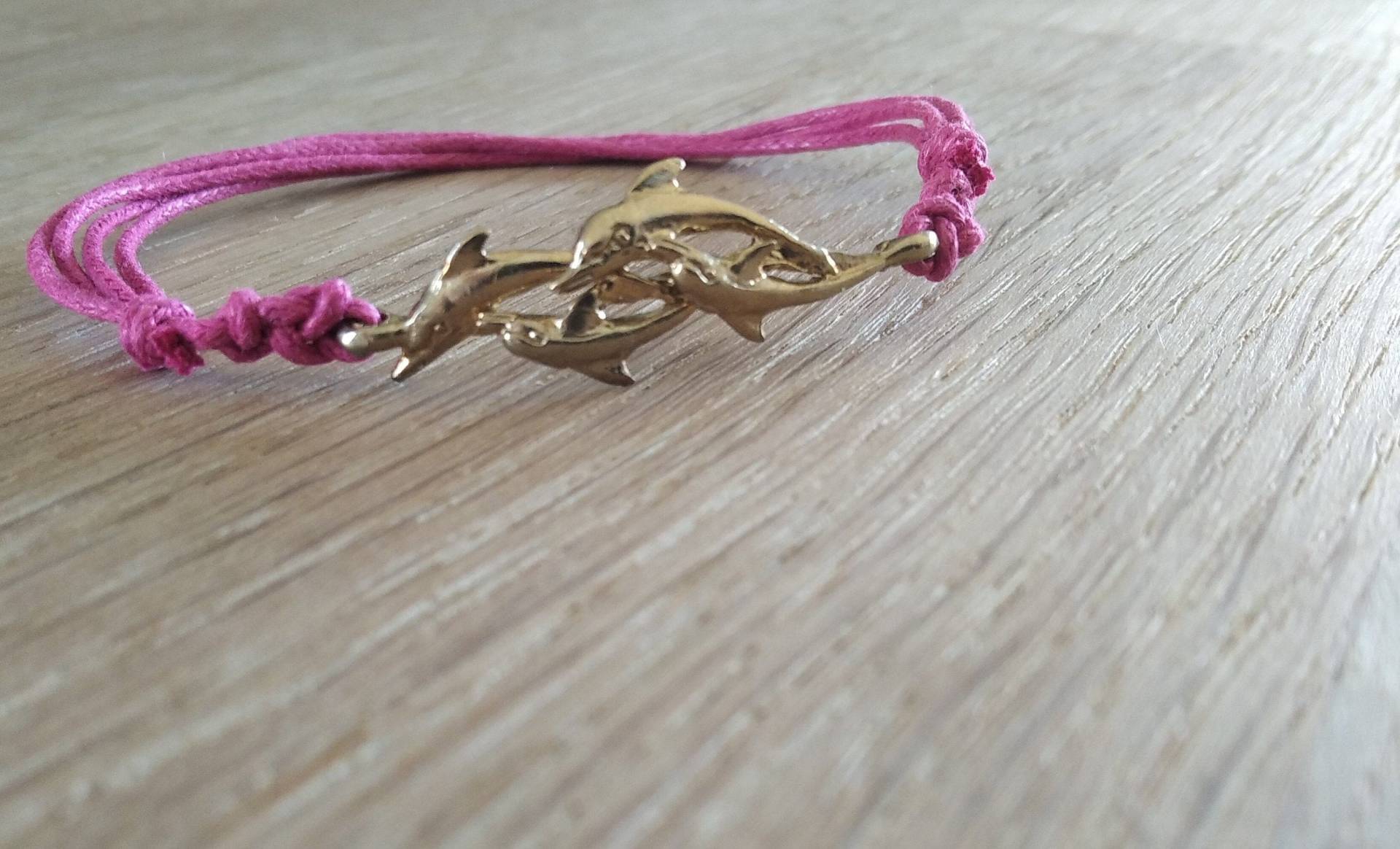 Delphin Verstellbares Armband von ArtichokeDesignCf