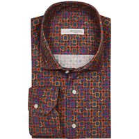 Artigiano Feincord-Hemd mit geometrischem Muster Artigiano Feincord-Hemd mit geometrischem Muster von Artigiano