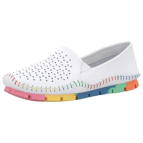 Artiker Damen Slipper weiß Gr. 39 von Artiker