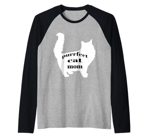 Lustige süße Moderne Katze Mama Raglan Lustige süße Moderne Katze Mama Raglan von Artinspired