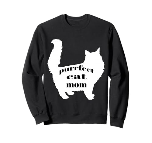 Lustige süße Moderne Katze Mama Sweatshirt Lustige süße Moderne Katze Mama Sweatshirt von Artinspired