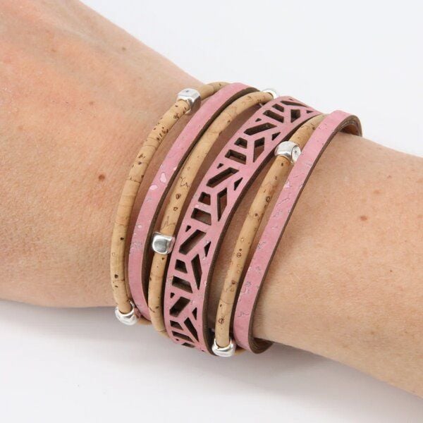 Artipel Veganes Kork-Armband "city break" von Artipel