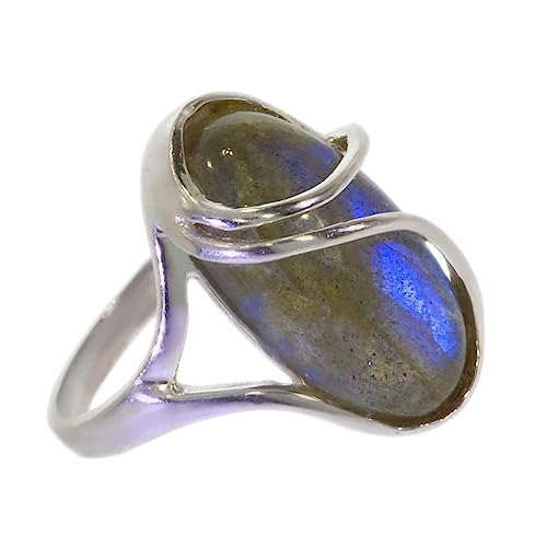 Artipol Ring mit echter Lapis Lazuli europeische Produktion franz.Stil - Schmuck silbern-rhodiniert - Ref 34-23 - größe 63 (20.1) von Artipol