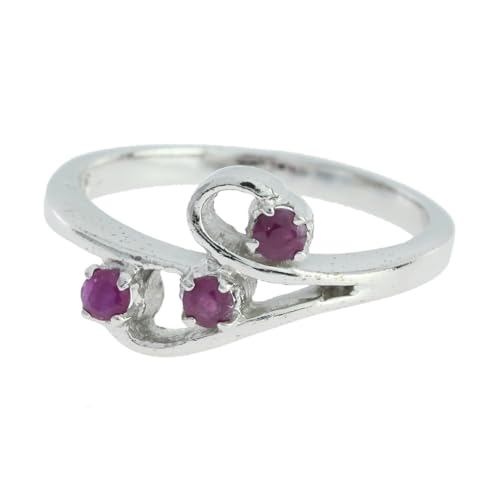 Artipol Ring mit echter Aquamarin europeische Produktion franz.Stil - Schmuck silbern-rhodiniert - Ref M-26 - größe 52 (16.6) von Artipol
