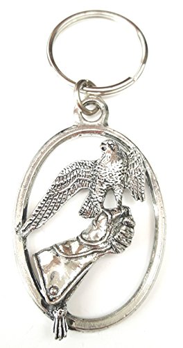 Artisan Pewter Falke am Handschuh Falknerei Hartzinn Schlüsselanhänger mit Geschenkbeutel Artisan Pewter Falke am Handschuh Falknerei Hartzinn Schlüsselanhänger mit Geschenkbeutel von Artisan Pewter