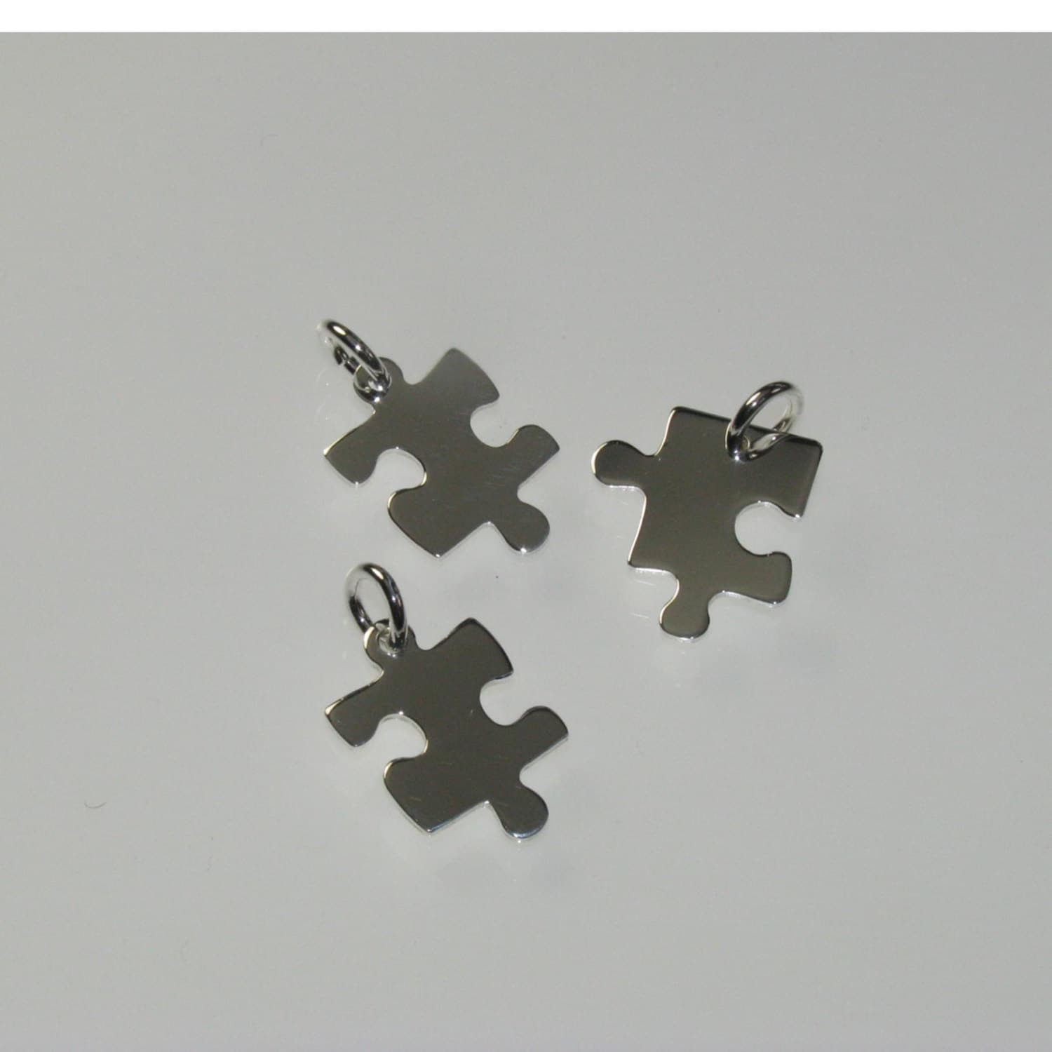 Sterling Silber Puzzle Stück Charms Für Autismus Sterling Silber Puzzle Stück Charms Für Autismus von ArtisanForAutism
