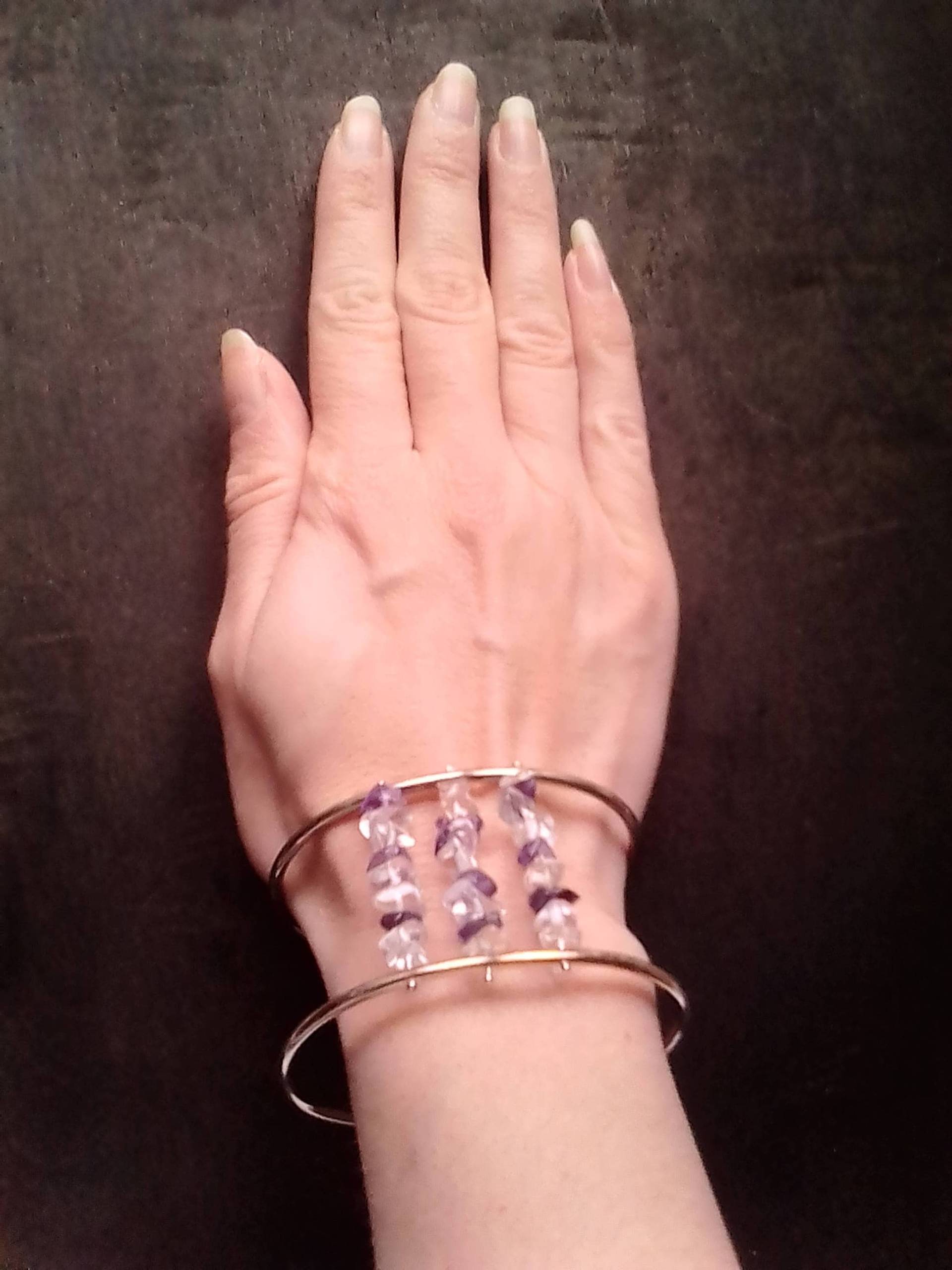 Armband Und Halbedelsteine Aus Massivem Silber Armband Und Halbedelsteine Aus Massivem Silber von ArtisanatPrecieux