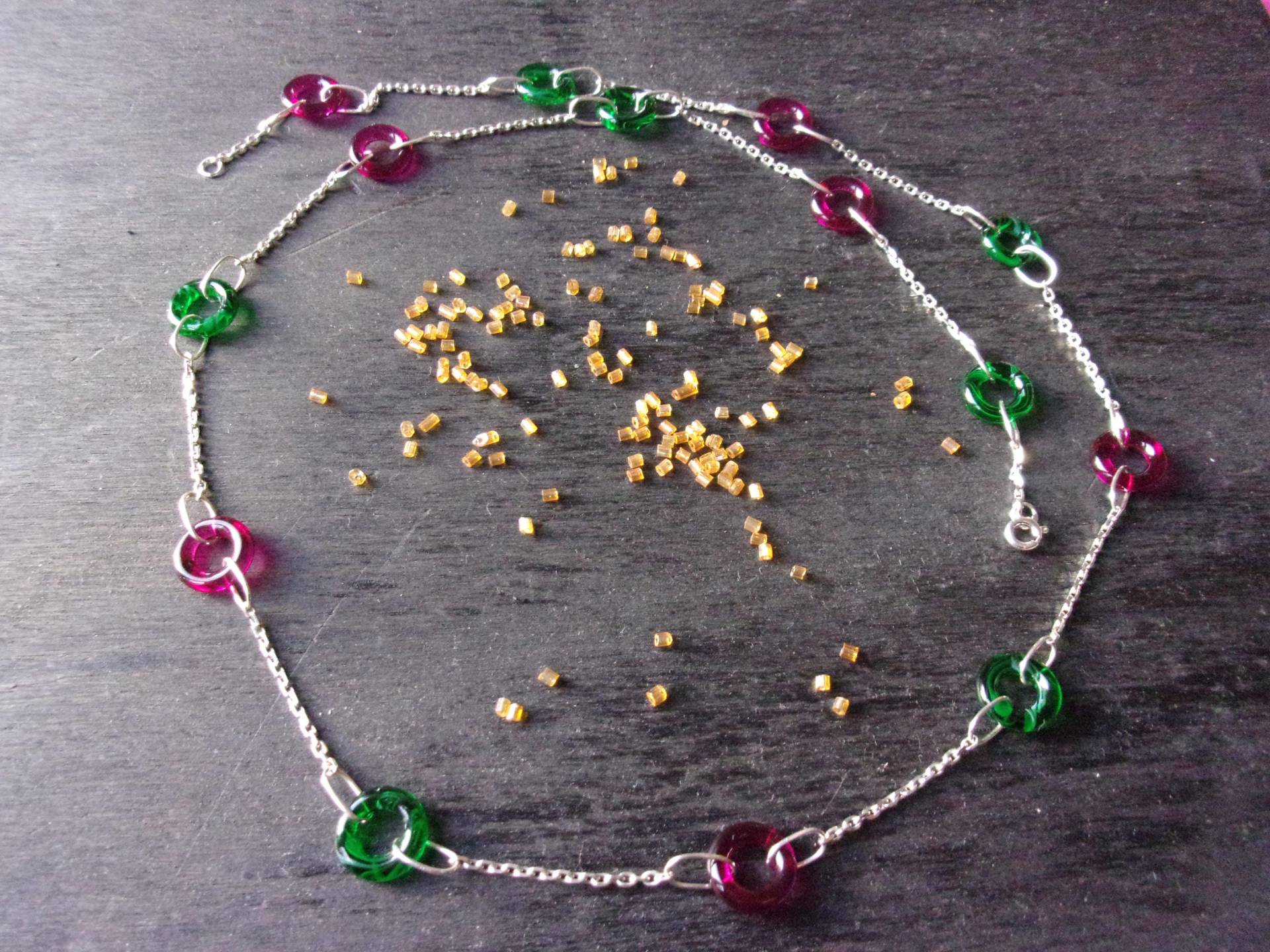 Kette Sprung Halskette Sträfling Aurora Kette Sprung Halskette Sträfling Aurora von ArtisanatPrecieux