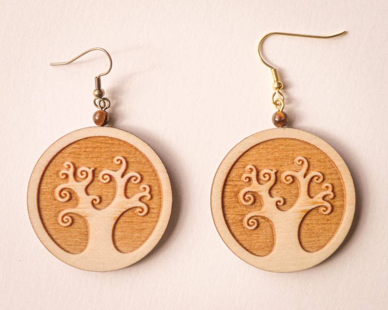 Ohrring Nr. 1 - Baum Des Lebens von ArtistByKarel