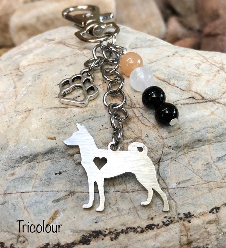 Basenji Hund Schlüsselanhänger, Edelstahl Edelstein Taschenanhänger Für Hunde, Haustier Andenken, Schmuck, Hunde Geschenk, Weihnachtsgeschenk Basenji Hund Schlüsselanhänger, Edelstahl Edelstein Taschenanhänger Für Hunde, Haustier Andenken, Schmuck, Hunde Geschenk, Weihnachtsgeschenk von ArtistCreationsKaren