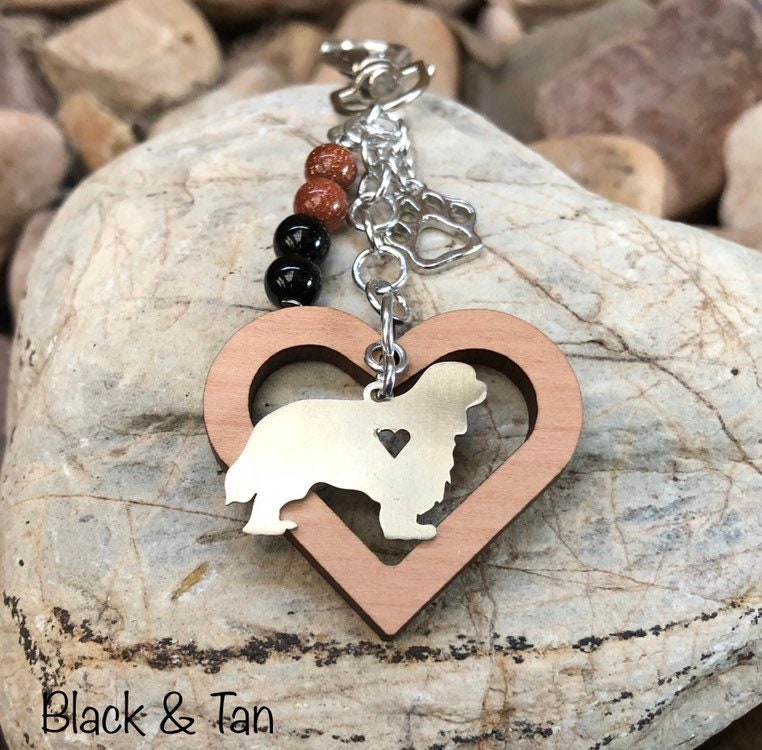 Cavalier King Charles Spaniel Schlüsselanhänger - Hund Schmuck Taschenanhänger Hundeliebhaber Hundegeschenk Haustier Andenken von ArtistCreationsKaren