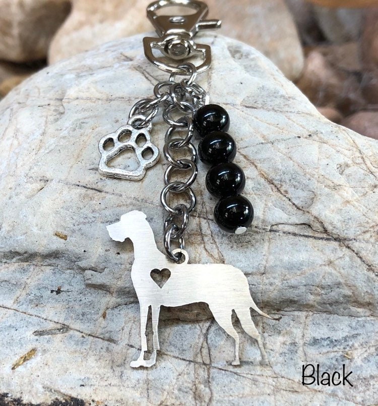 Deutsche Dogge Hund Schlüsselanhänger - Haustier Taschenanhänger Schmuck Hundeliebhaber Hunde Deutsche Dogge Hund Schlüsselanhänger - Haustier Taschenanhänger Schmuck Hundeliebhaber Hunde von ArtistCreationsKaren