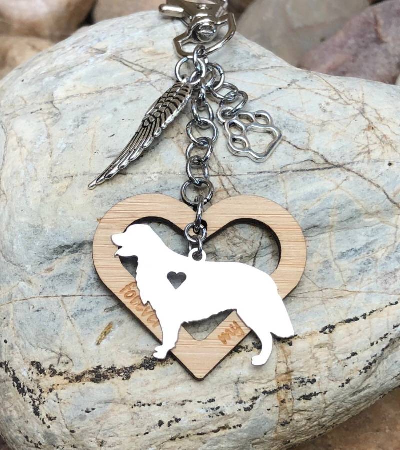 Golden Retriever Hund Haustier Erinnerung Schlüsselanhänger, Andenken, Verlust Regenbogen Brücke Taschenanhänger, Schmuck Golden Retriever Hund Haustier Erinnerung Schlüsselanhänger, Andenken, Verlust Regenbogen Brücke Taschenanhänger, Schmuck von ArtistCreationsKaren