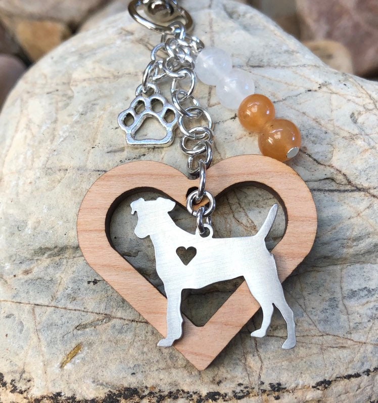 Jack Russell Hunde Schlüsselanhänger, Edelstahl Hundetasche Charm, Schmuck, Tier Themen Weihnachten, Geschenk Jack Russell Hunde Schlüsselanhänger, Edelstahl Hundetasche Charm, Schmuck, Tier Themen Weihnachten, Geschenk von ArtistCreationsKaren