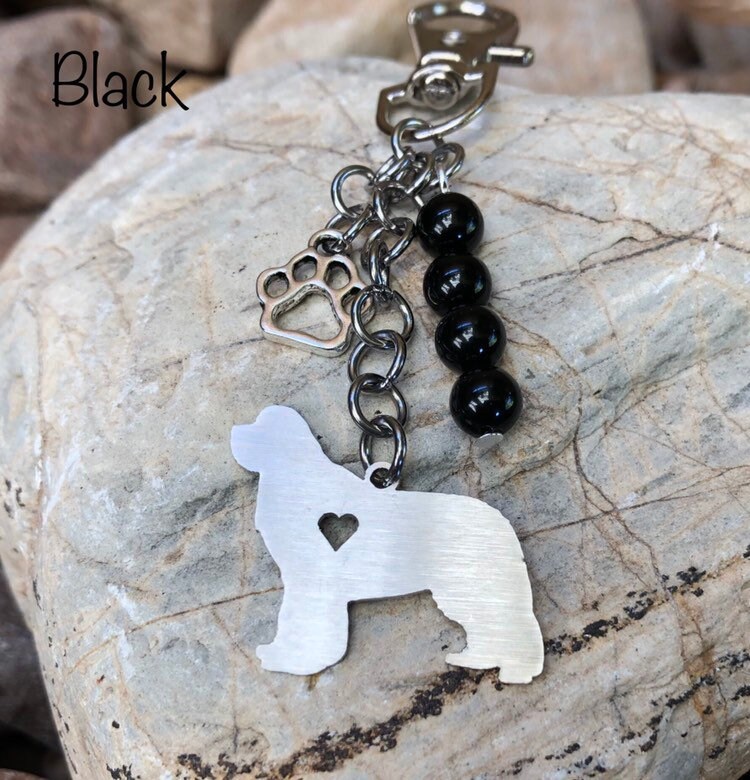 Kleiner Neufundländer Schlüsselanhänger - Taschenanhänger Schmuck Kleiner Neufundländer Schlüsselanhänger - Taschenanhänger Schmuck von ArtistCreationsKaren
